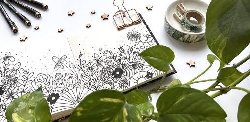 Botanical Bliss 6 Fun Ways to Fill Your Sketchbook with Floral Doodles