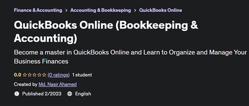 QuickBooks Online (Bookkeeping & Accounting) (2023)