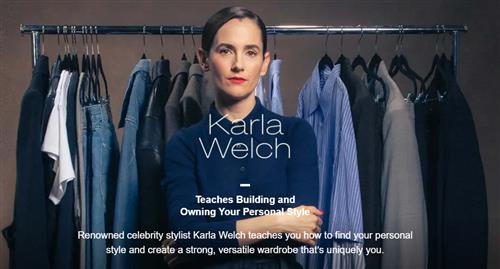 MasterClass - Karla Welch Teaches Building and Owning Your Personal Style