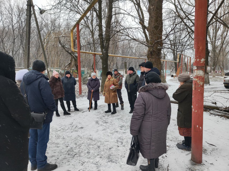 Сход граждан с заместителем главы Пелагеевской поселковой администрации