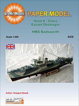 HMS Badsworth (GreMir Models 022)