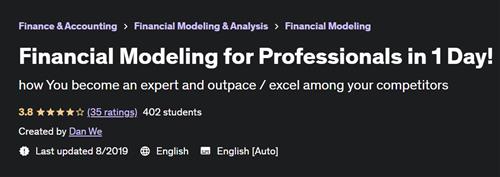 Financial Modeling for Professionals in 1 Day!