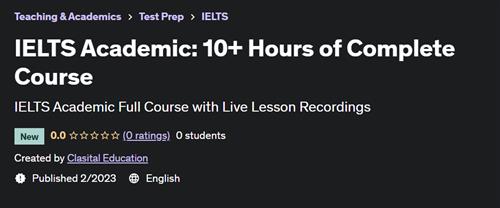 IELTS Academic 10+ Hours of Complete Course