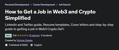 How to Get a Job in Web3 and Crypto Simplified