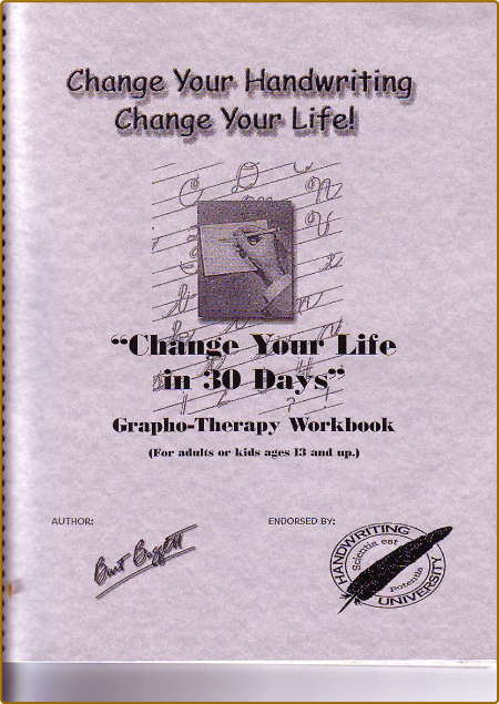 Change Your Handwriting, Change Your Life Workbook