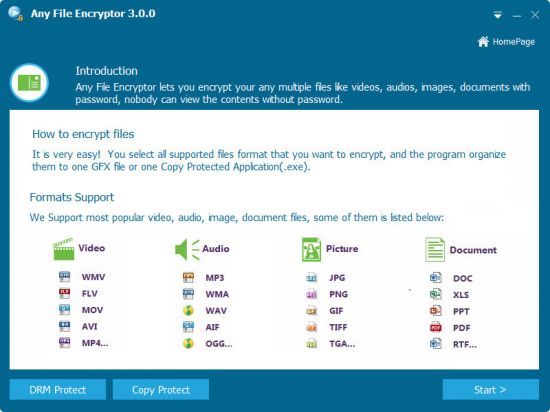 GiliSoft Any File Encryptor v3.1