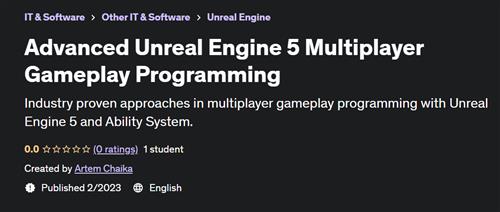 Advanced Unreal Engine 5 Multiplayer Gameplay Programming