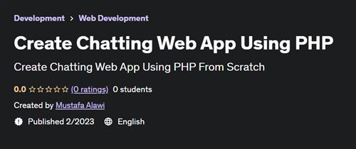 Create Chatting Web App Using PHP