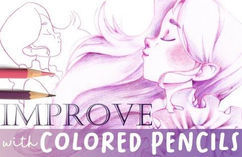 Improve Your Drawings with Shapes and Lines Exploring Colored Pencils