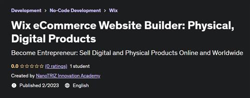 Wix eCommerce Website Builder Physical, Digital Products