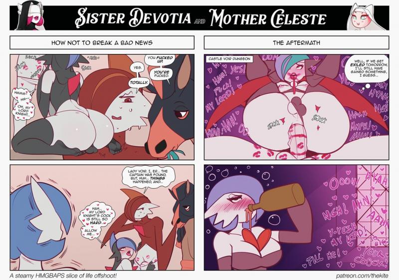 TheKite - Sister Devotia and Mother Celeste Porn Comic