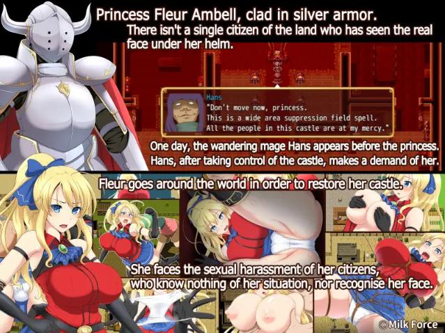 Milk Force - PRINCESS GO ROUND Final (eng) Porn Game