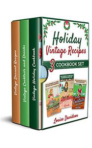 Holiday Vintage Recipes - 3 Cookbook Set