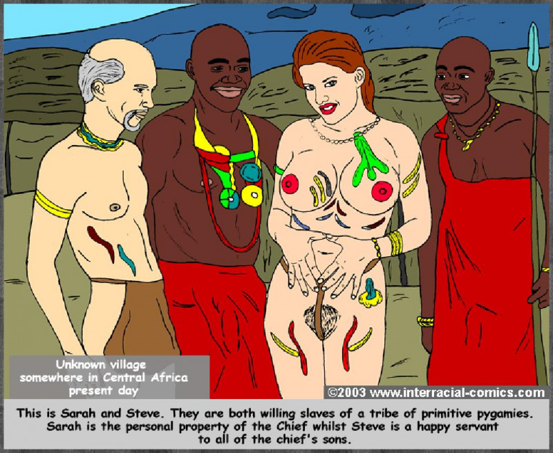 African Honeymoon Porn Comic