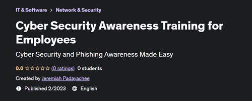 Cyber Security Awareness Training for Employees