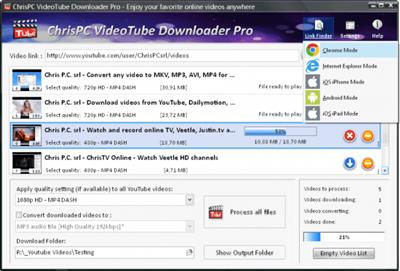 ChrisPC VideoTube Downloader Pro 14.23.0204  Multilingual Ac03037f6dbbee15117c9aa4620097ab