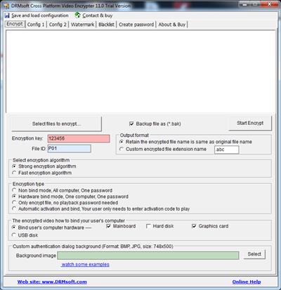 DRMsoft Cross Platform Video Encrypter  v11.0