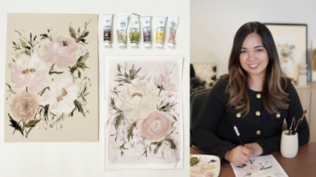 Watercolor Florals: Learn to Capture and Paint the Essence of a Flower