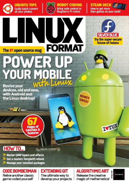 Картинка Linux Format UK - March 2023