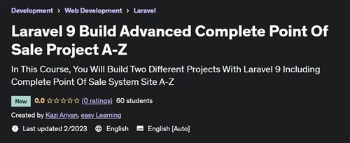 Laravel 9 Build Advanced Complete Point Of Sale Project A-Z