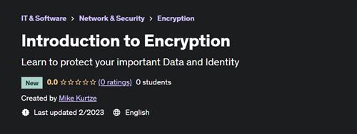 Introduction to Encryption (2023)