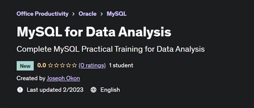 MySQL for Data Analysis (2023)