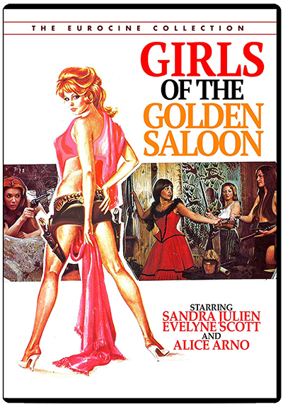 The Girls of the Golden Saloon / Девочки из Золотого Салуна (Gilbert Roussel, Eurocine) [1975 г., Erotic, Western]