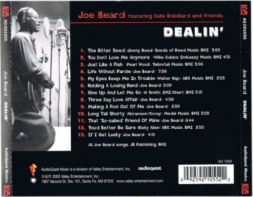 Joe Beard Featuring Duke Robillard And Friends - Dealin (2000) Lossless