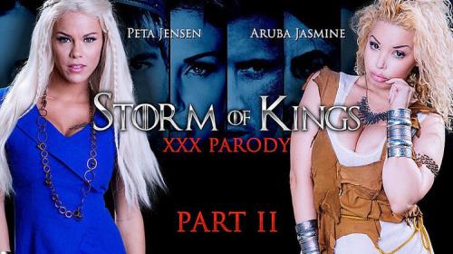 Aruba Jasmine, Peta Jensen - Storm Of Kings XXX Parody: Part 2 (HD)