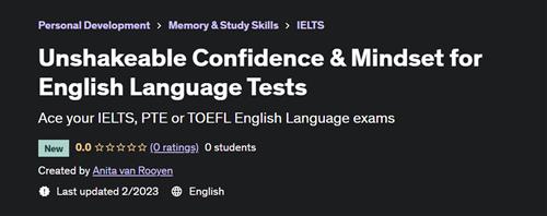 Unshakeable Confidence & Mindset for English Language Tests
