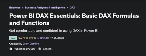 Power BI DAX Essentials - Basic DAX Formulas and Functions