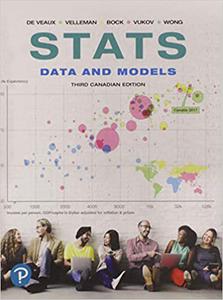 Stats Data and Models, Third Canadian Edition Ed 3