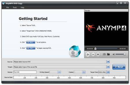 AnyMP4 DVD Copy 3.1.72 Multilingual