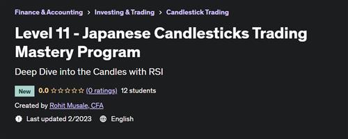 Level 11 - Japanese Candlesticks Trading Mastery Program