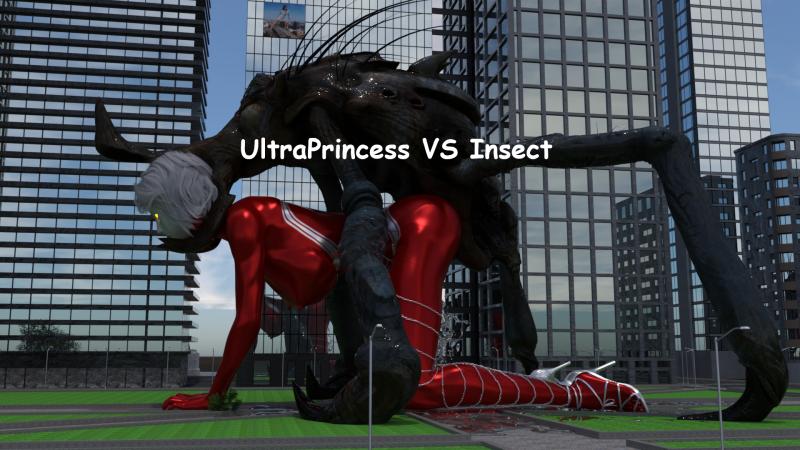 Tsumayoji - XognaM - Request：UltraPrincess VS Insect 3D Porn Comic