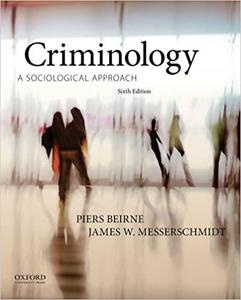 Criminology A Sociological Approach