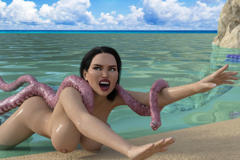 Fira3dx - The Beach 3D Porn Comic