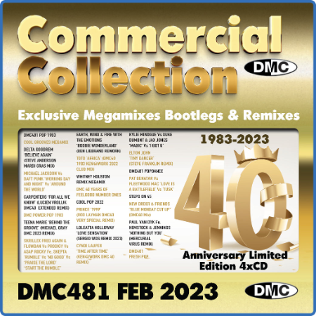 Various Artists - DMC Commercial Collection 481 (40th Anniversary Special) (2023)