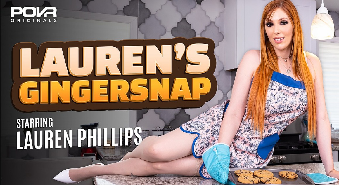 [POVR.com/POVR Originals] Lauren Phillips - Lauren's Gingersnap [2021-07-14, Big Ass, Big Tits, Couples, Creampie, Doggystyle, MILF, POV, Redhead, Titfuck, SideBySide, 1080p, SiteRip] [Smartphone / Mobile]