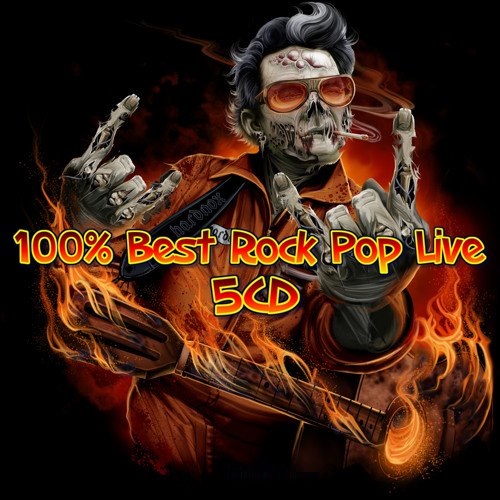 100% Best Rock Pop Live (5CD) Mp3
