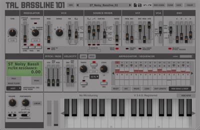 Togu Audio Line TAL-BassLine-101 v3.6.8  macOS