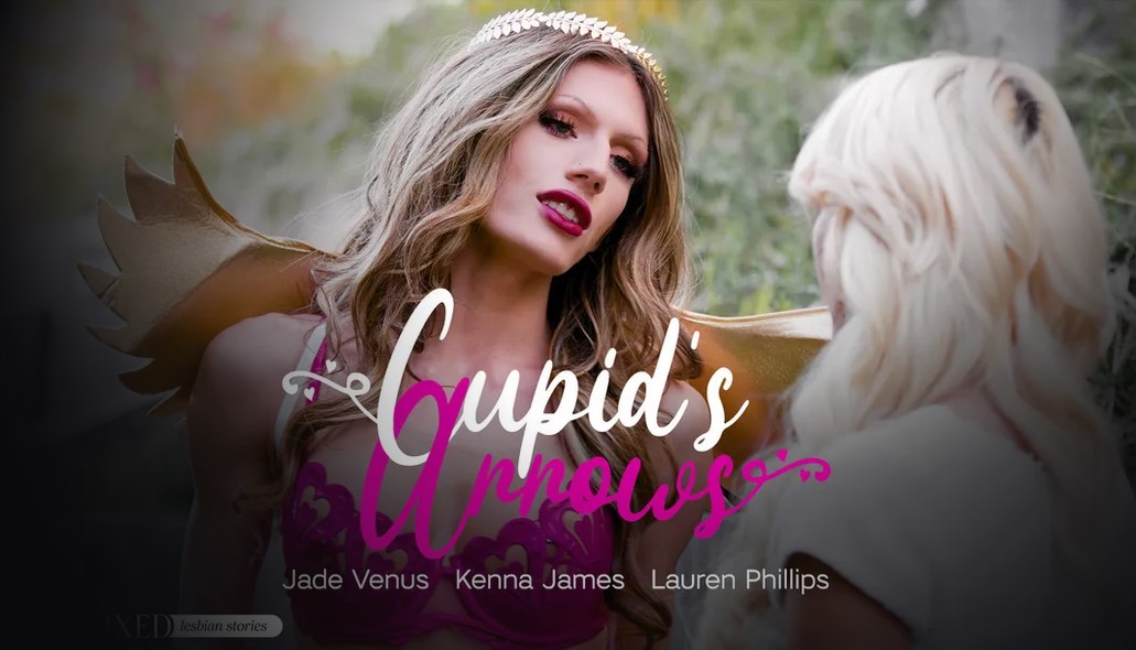 [Transfixed.com/AdultTime.com] Kenna James & Lauren Phillips & Jade Venus(Cupid s Arrows)[2023 г., Transsexual, Feature, Hardcore, All Sex 540p]