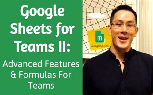 Google Sheets For Teams II - Advanced Features & Formulas For Teams