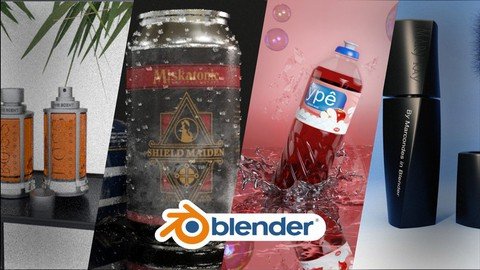 Packshot 3D With Blender