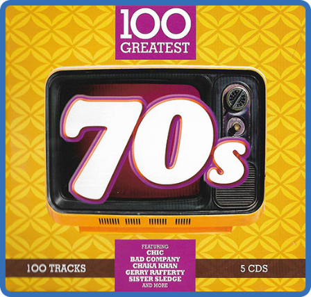 VA - 100 Greatest 70s (5CD, 2017) MP3