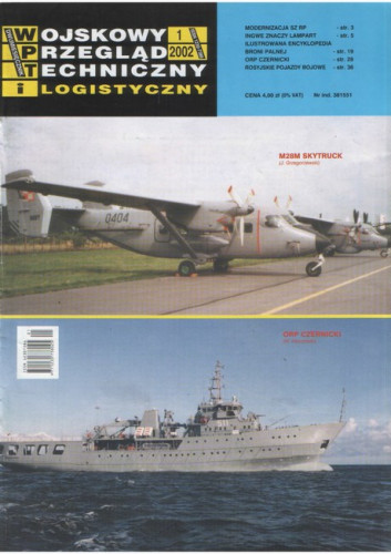 Wojskowy Przegląd Techniczny i Logistyczny 2002-01