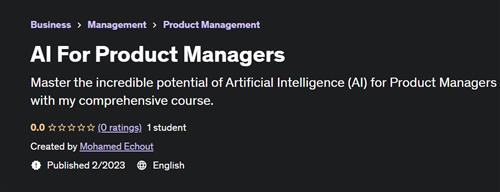 AI For Product Managers