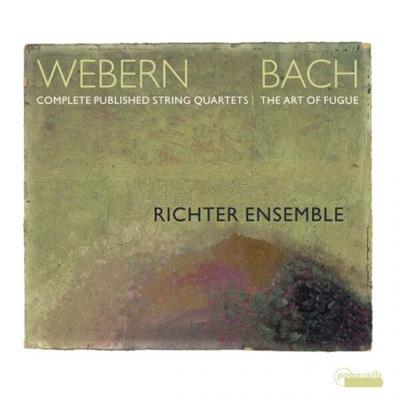 Richter Ensemble - Webern Complete Published String Quartets - Bach The Art of Fugue (2023)  hi-res