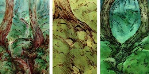 Let's Sketch Forests! Relaxing Landscape Drawing with Ink and Watercolor