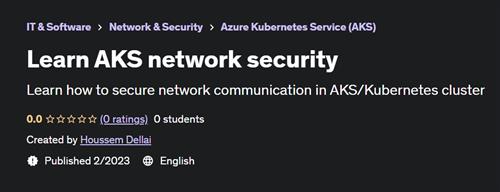 Learn AKS network security